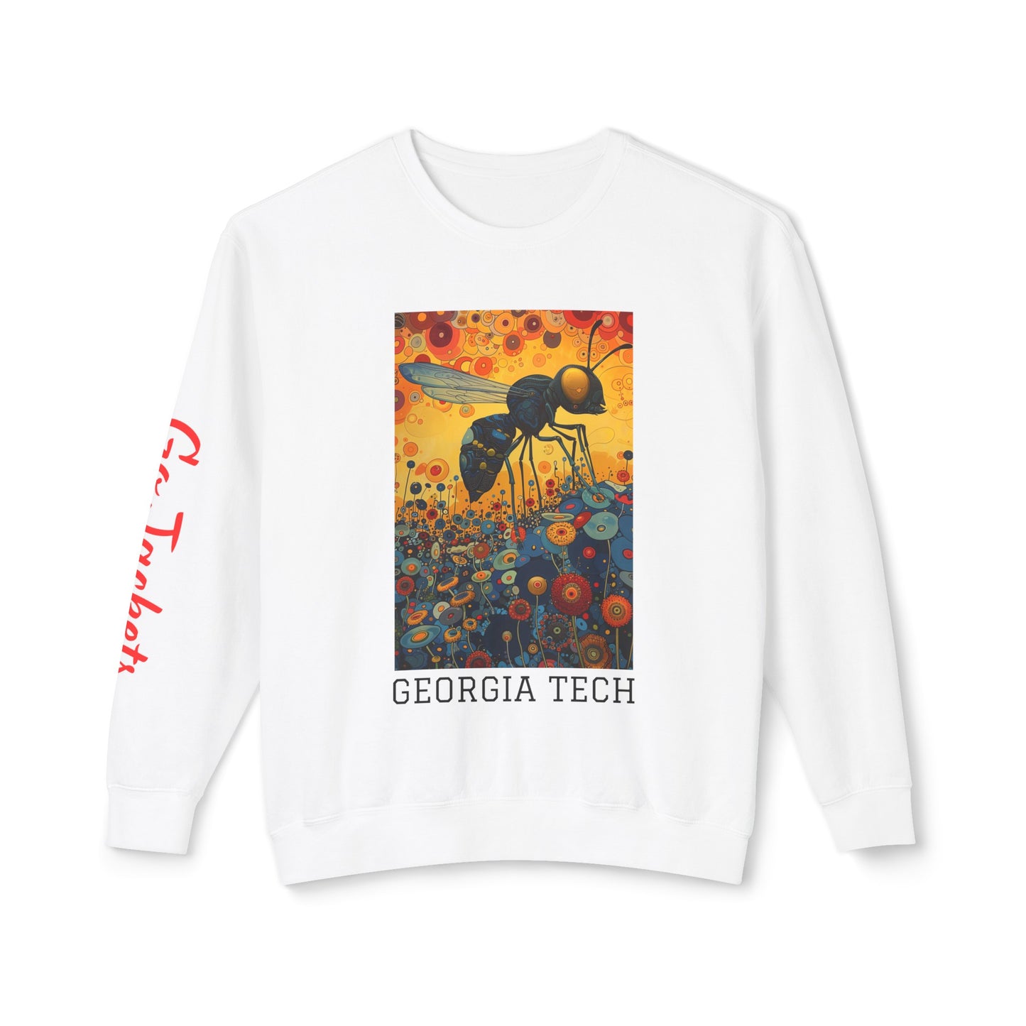Georgia Tech 01 Sweatshirt - Unisex Lightweight Crewneck