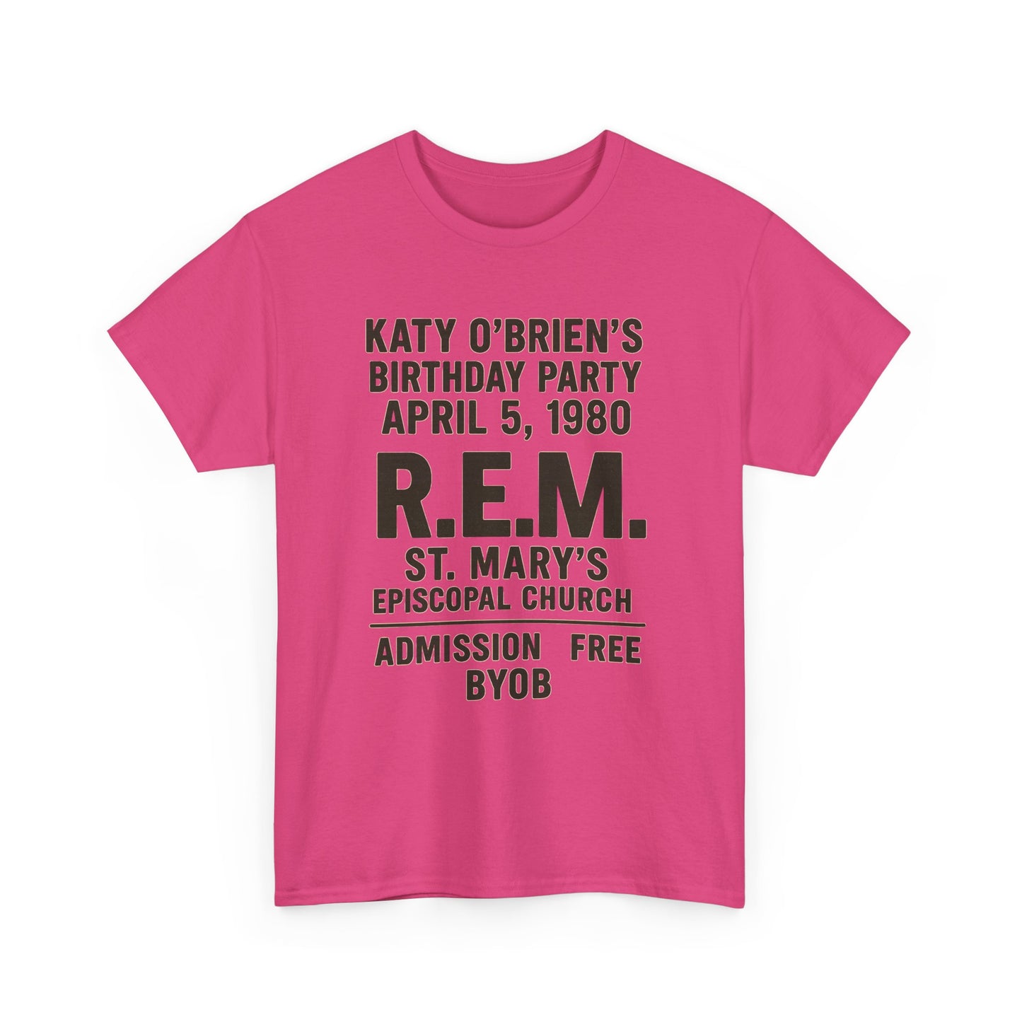 R.E.M. First Concert Shirt