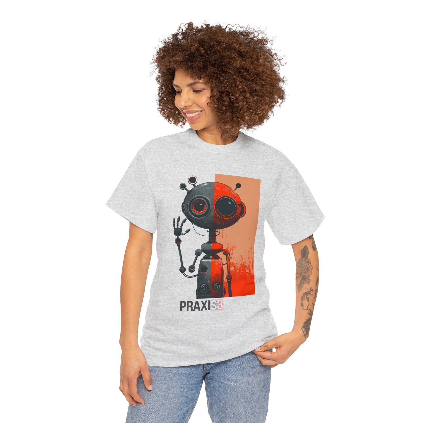 PRAXI 01 - Unisex Heavy Cotton Tee