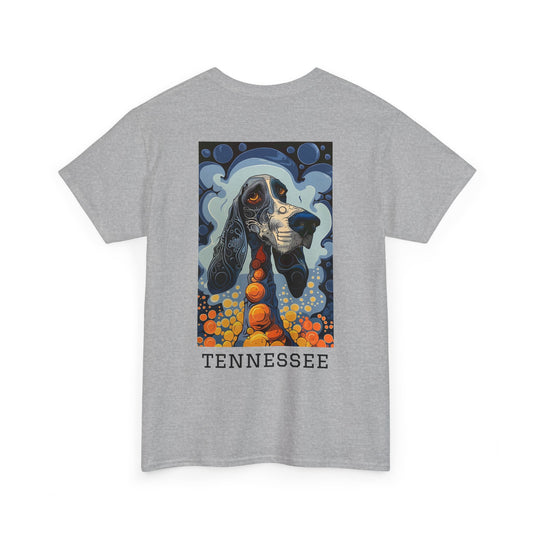 Tennessee 01B - Unisex Heavy Cotton Tee - Image on the Back