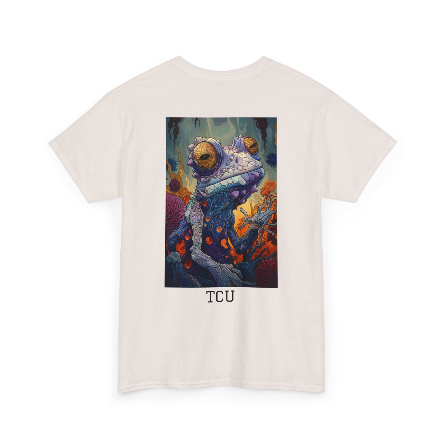 TCU 01B - Unisex Heavy Cotton Tee - Image on the Back