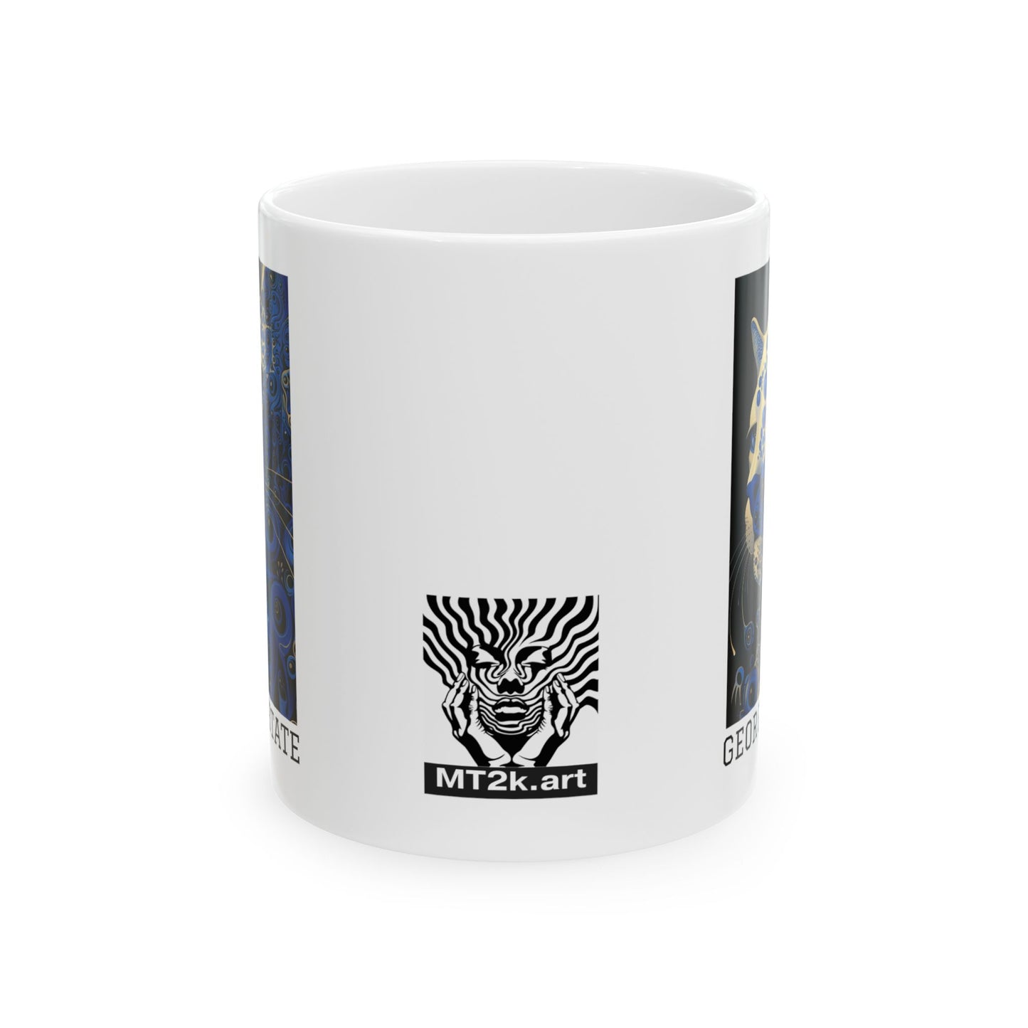 Georgia State 01 - Ceramic Mug, (11oz)