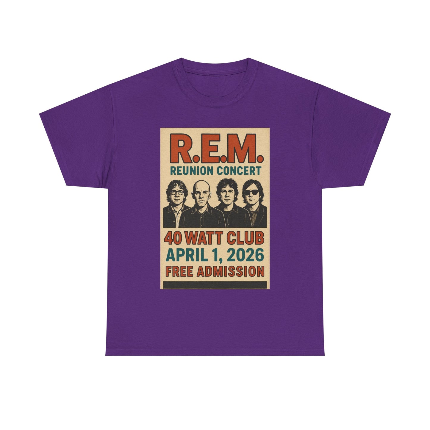 R.E.M. Reunion Concert Shirt v1