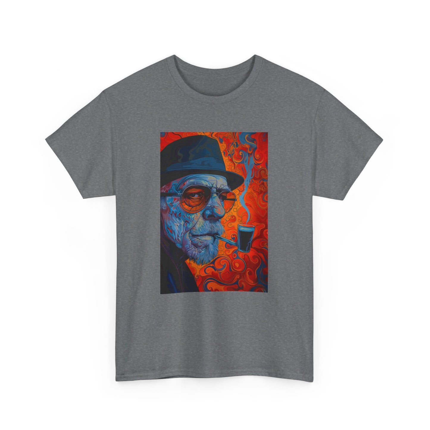 Heisenberg 01F - Unisex Heavy Cotton Tee - Image on the Front