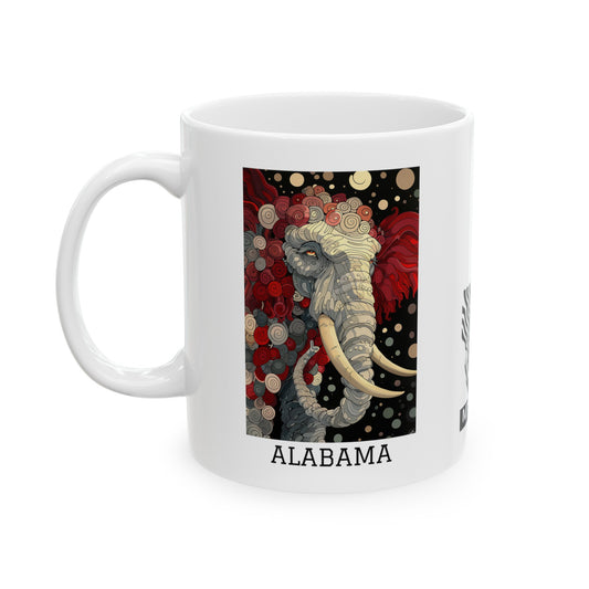 Alabama 01 - Ceramic Mug, (11oz)