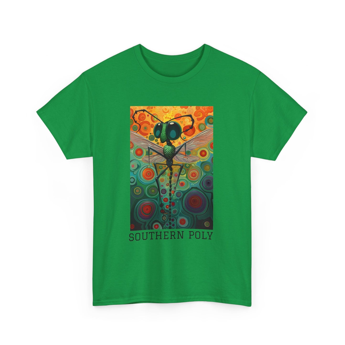 Southern Poly 01F - Unisex Heavy Cotton Tee - Image on the Front