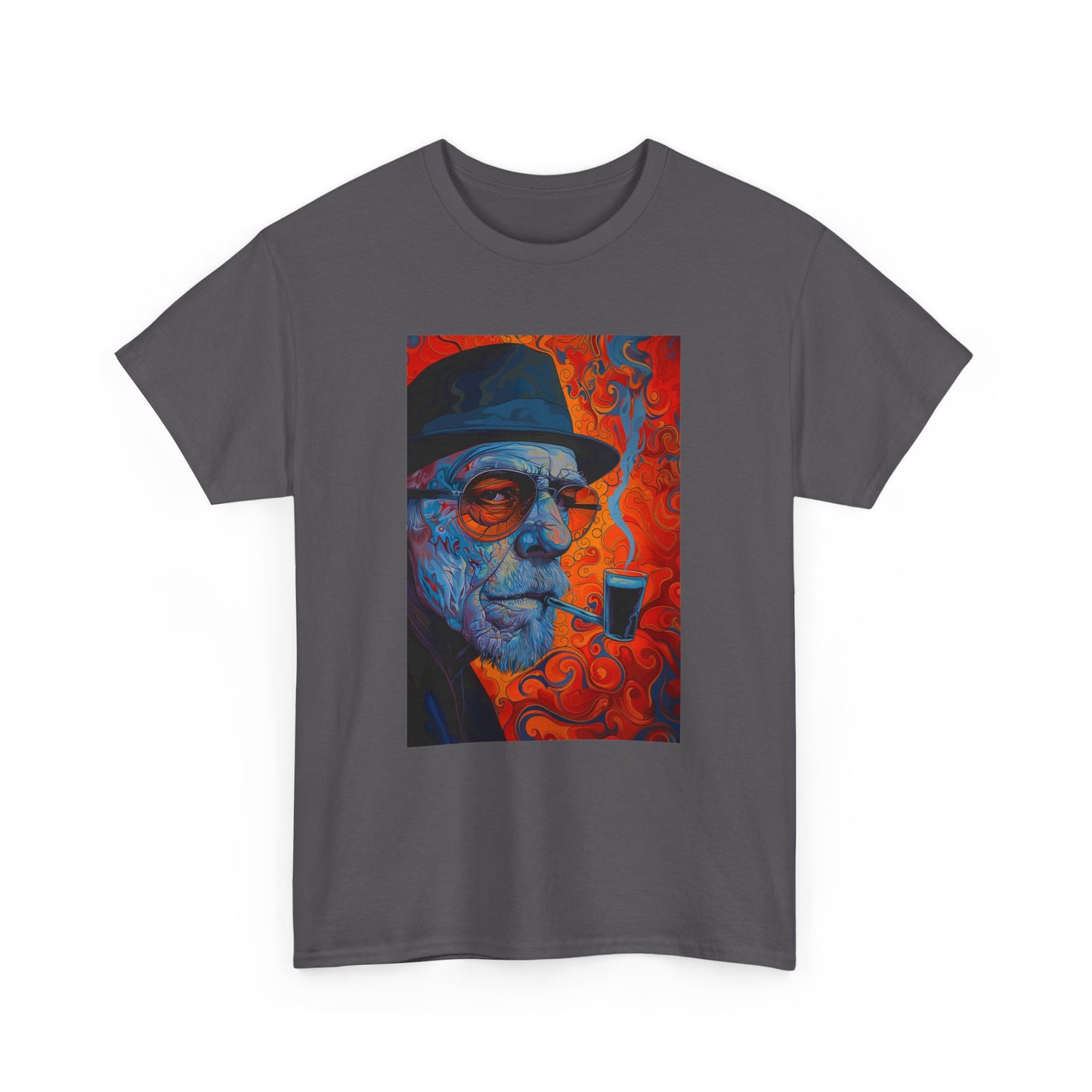 Heisenberg 01F - Unisex Heavy Cotton Tee - Image on the Front