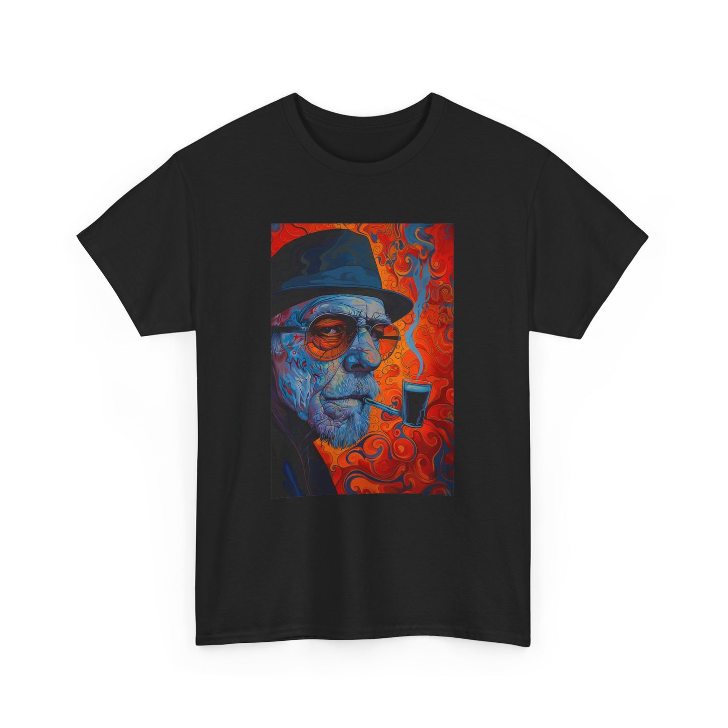 Heisenberg 01F - Unisex Heavy Cotton Tee - Image on the Front