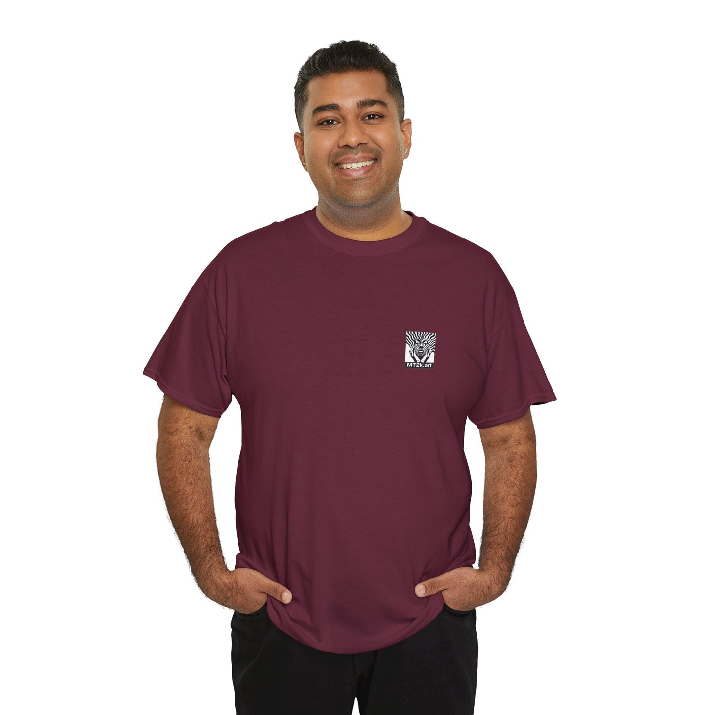 Alabama 01B - Unisex Heavy Cotton Tee - Image on the Back