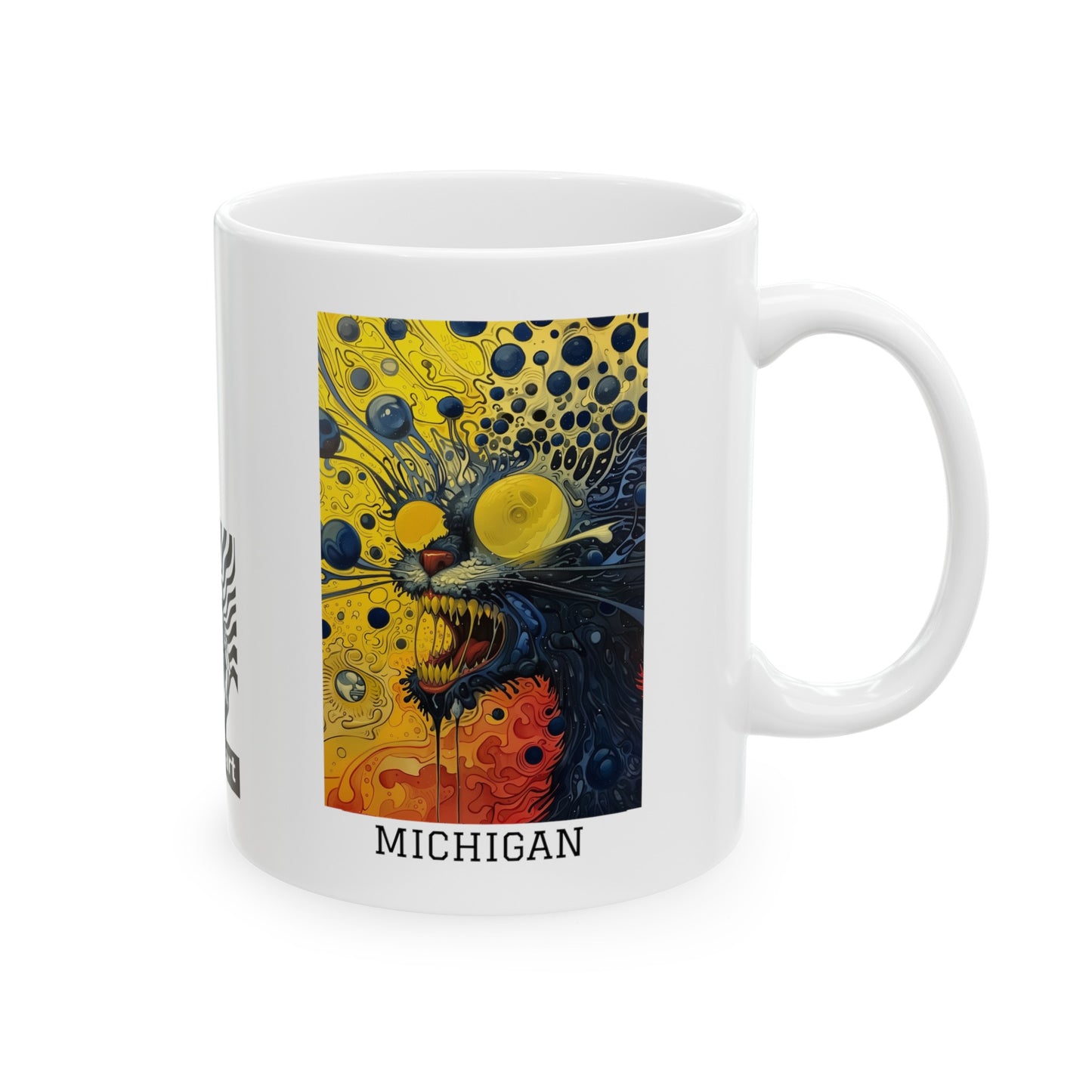 Michigan 02 - Ceramic Mug, (11oz)