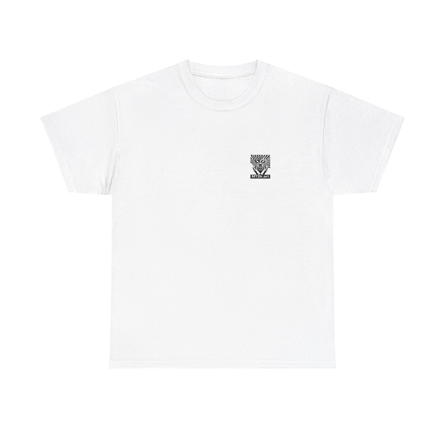 Ohio State 01B - Unisex Heavy Cotton Tee - Image on the Back