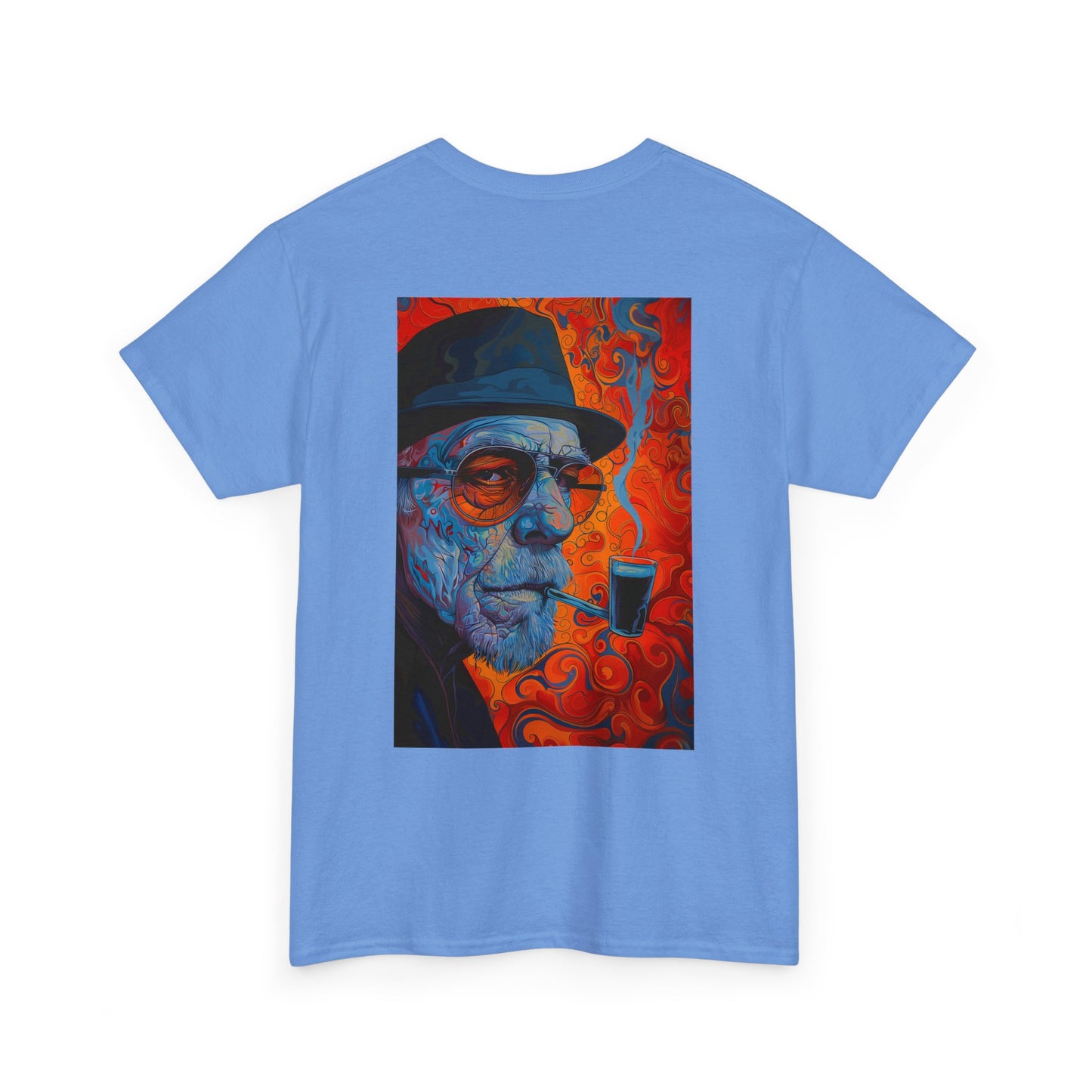 Heisenberg 01B - Unisex Heavy Cotton Tee - Image on the Back