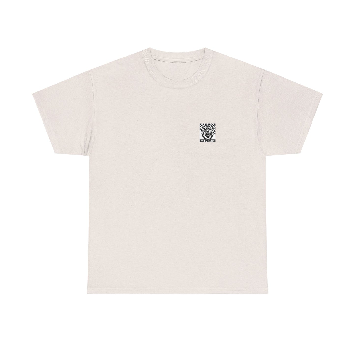 Ohio State 01B - Unisex Heavy Cotton Tee - Image on the Back