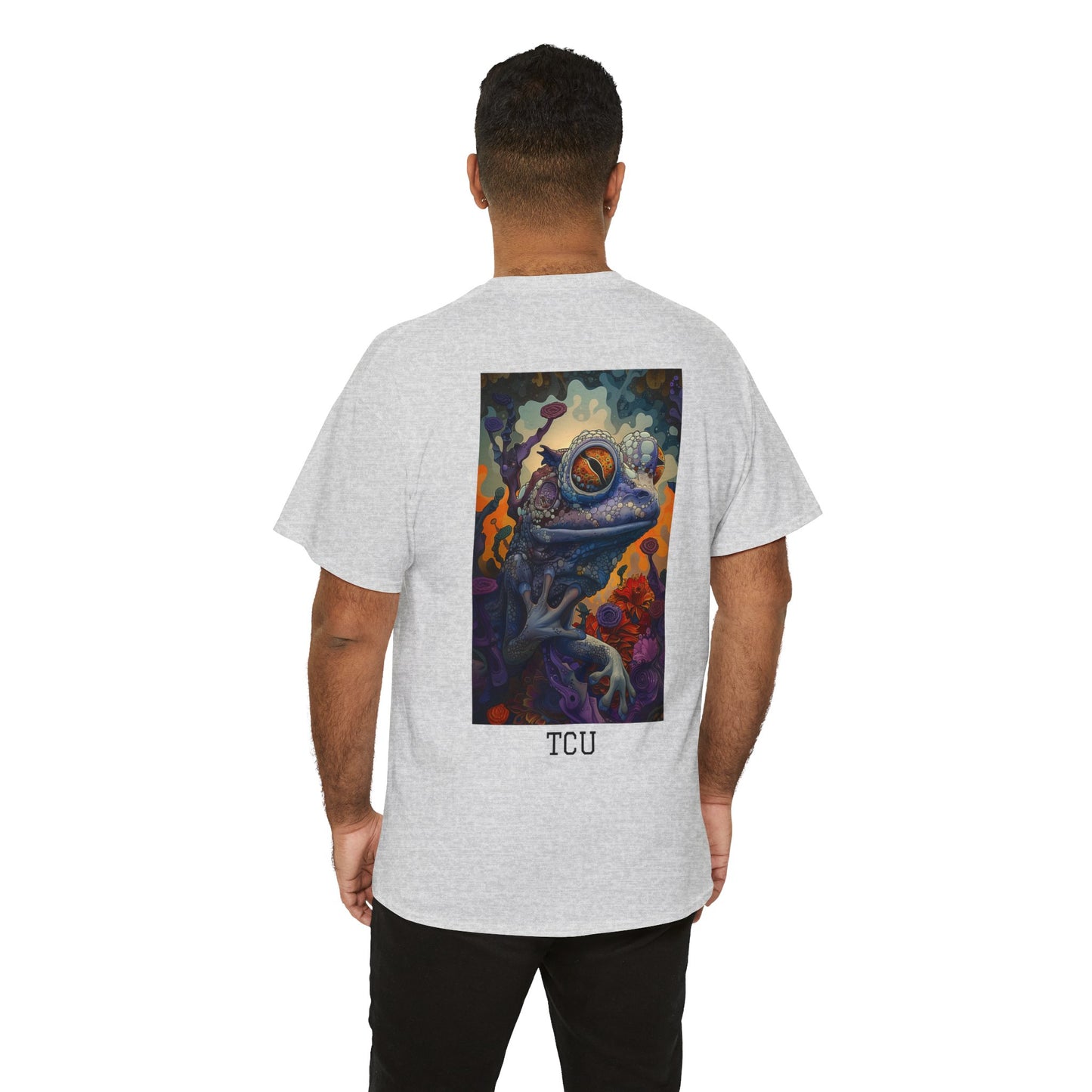 TCU 02B - Unisex Heavy Cotton Tee - Image on the Back