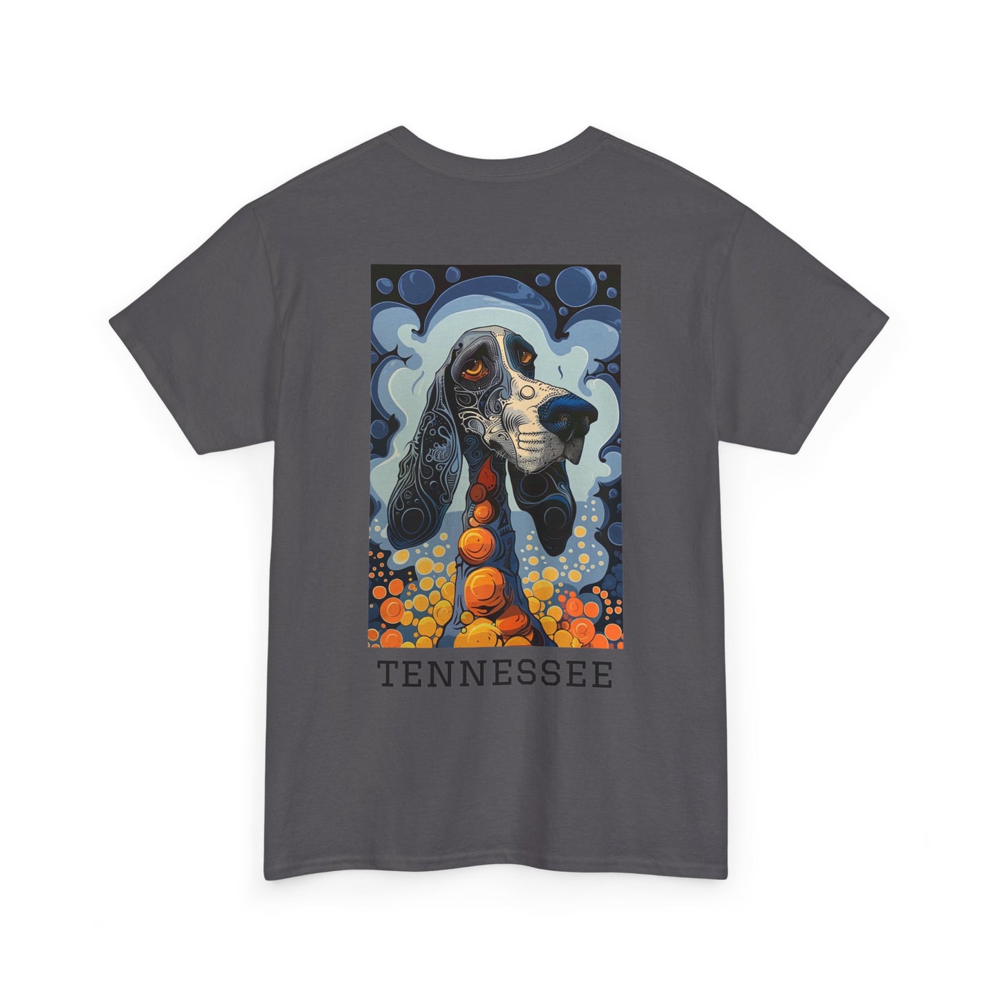 Tennessee 01B - Unisex Heavy Cotton Tee - Image on the Back