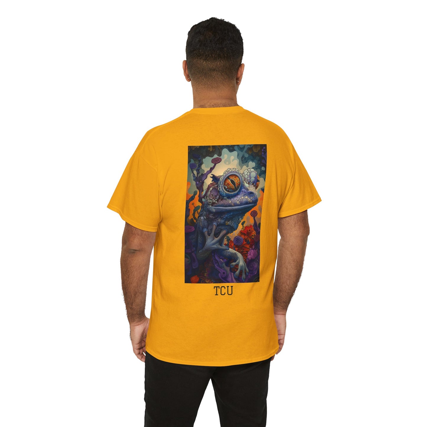 TCU 02B - Unisex Heavy Cotton Tee - Image on the Back