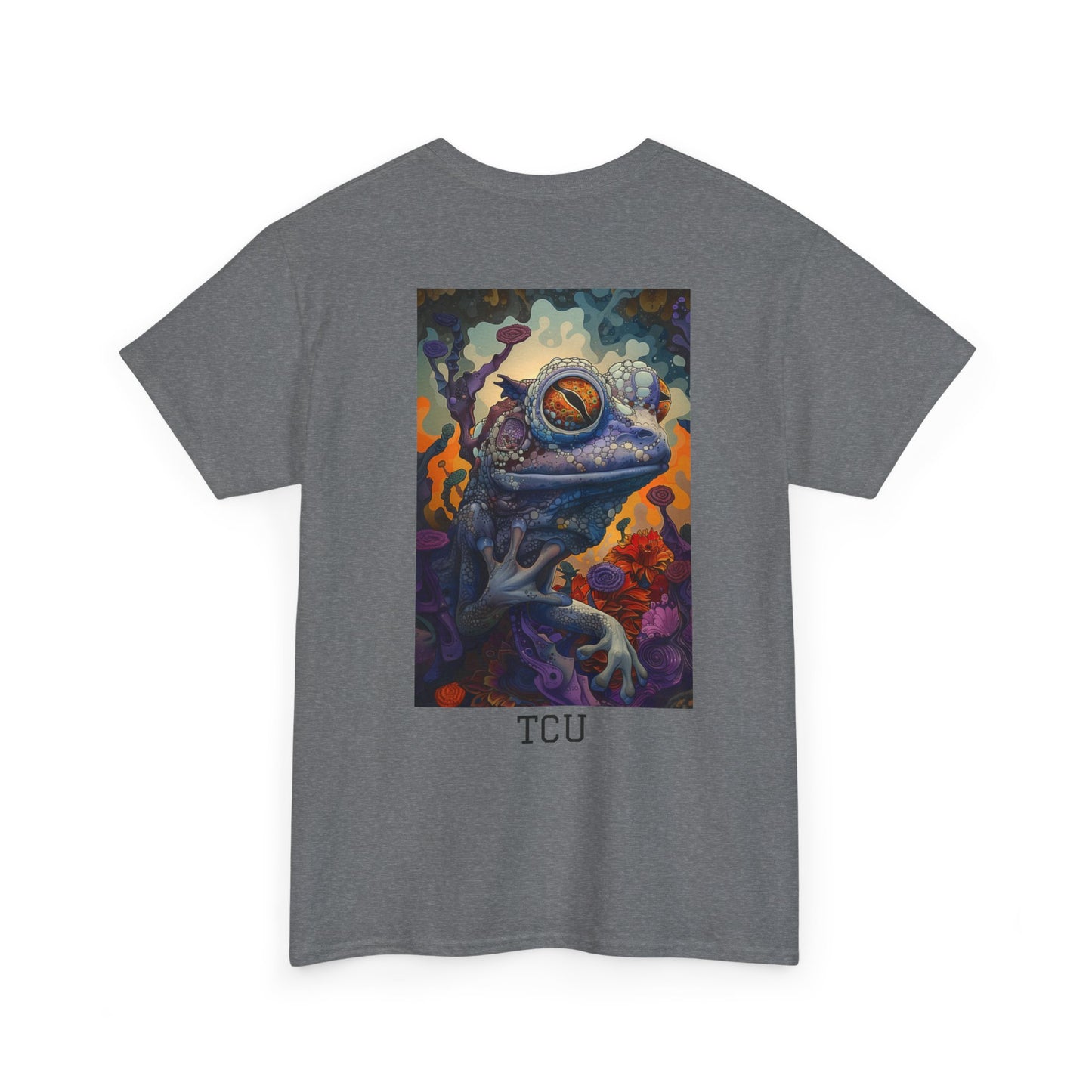 TCU 02B - Unisex Heavy Cotton Tee - Image on the Back