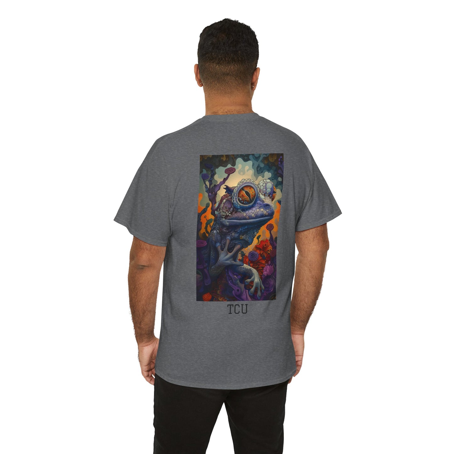 TCU 02B - Unisex Heavy Cotton Tee - Image on the Back