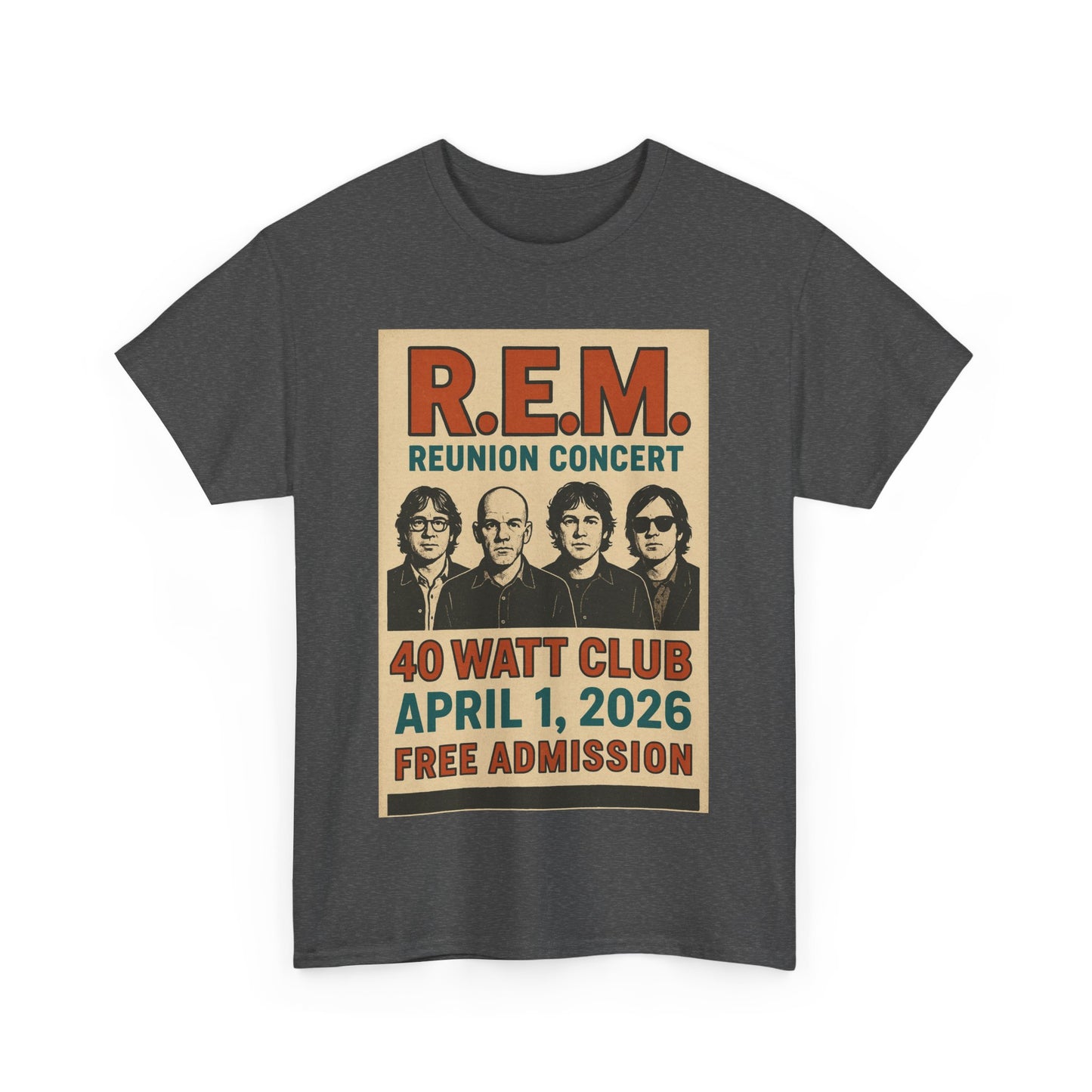 R.E.M. Reunion Concert Shirt v1