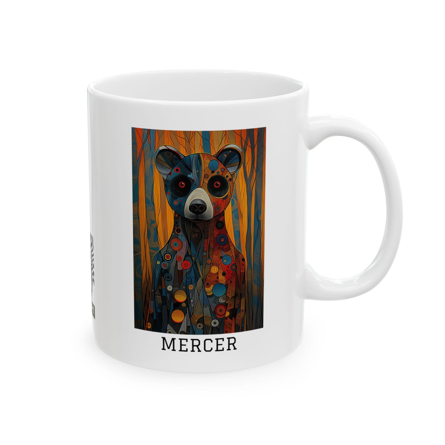 Mercer 01 - Ceramic Mug, (11oz)