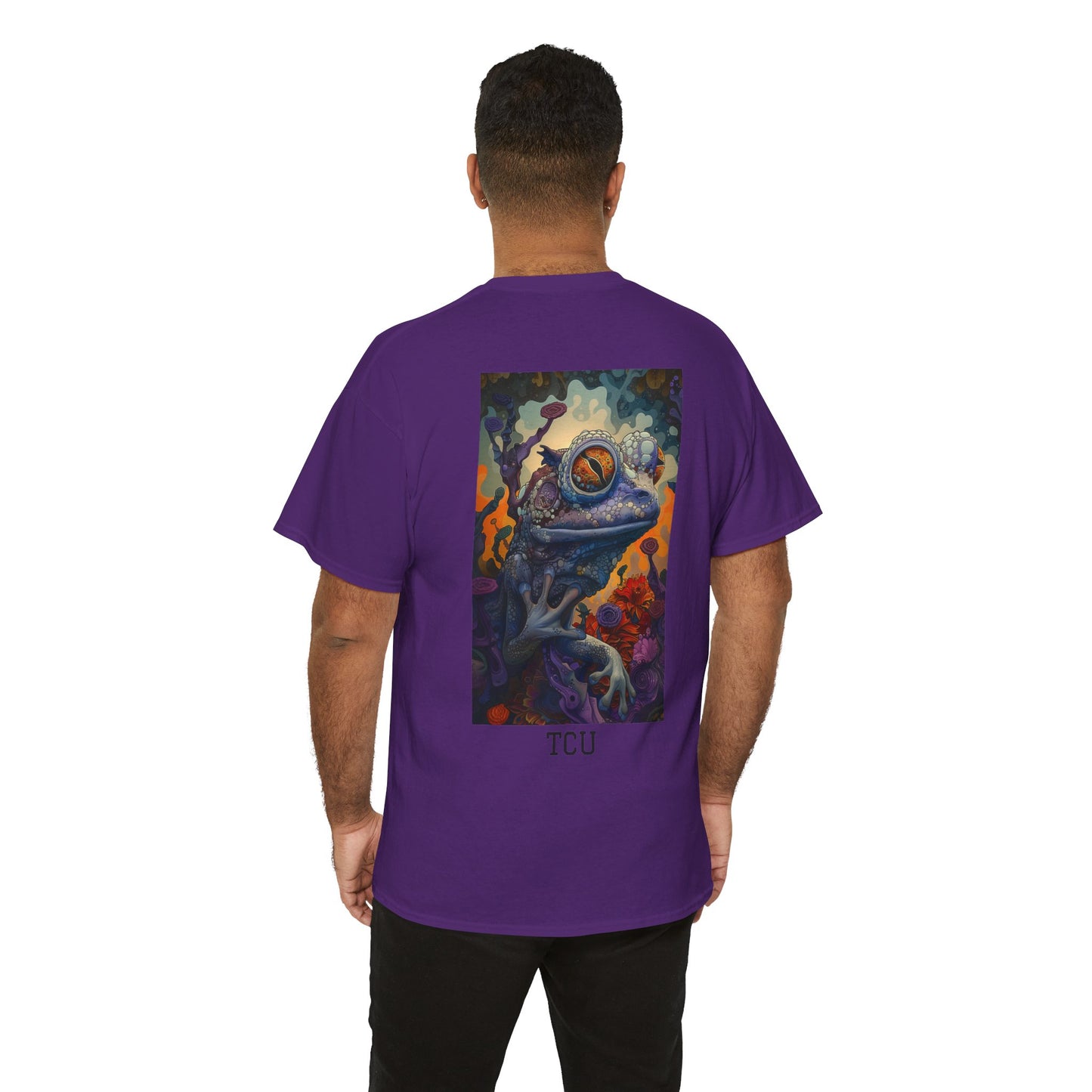 TCU 02B - Unisex Heavy Cotton Tee - Image on the Back