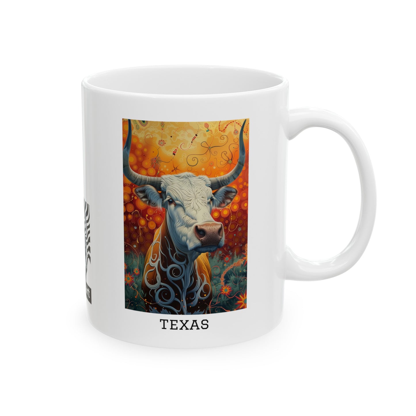 Texas 01 - Ceramic Mug, (11oz)