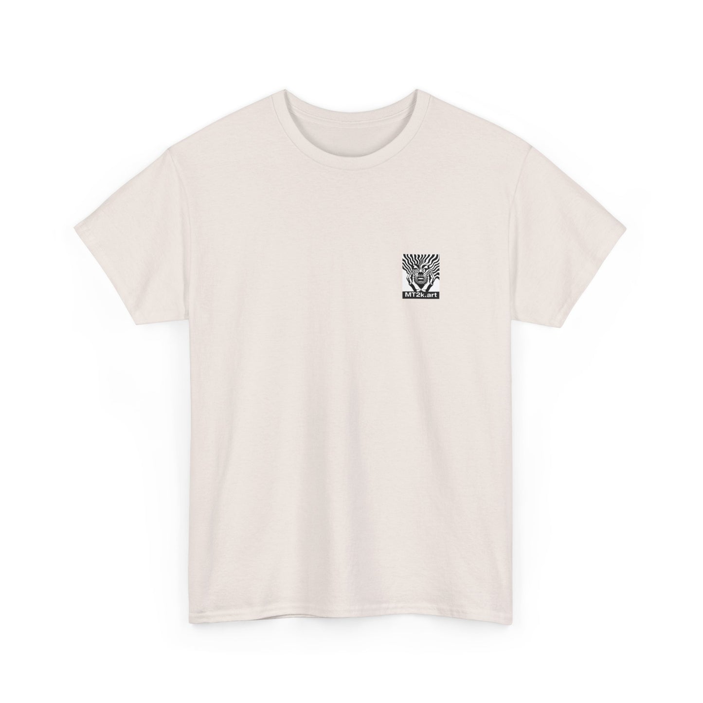 LSU 01B - Unisex Heavy Cotton Tee - Image on the Back