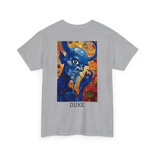 Duke 01B - Unisex Heavy Cotton Tee - Image on the Back