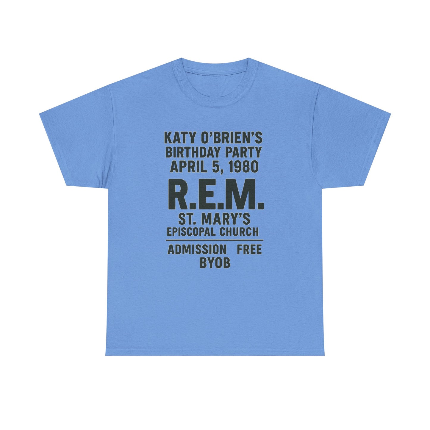 R.E.M. First Concert Shirt