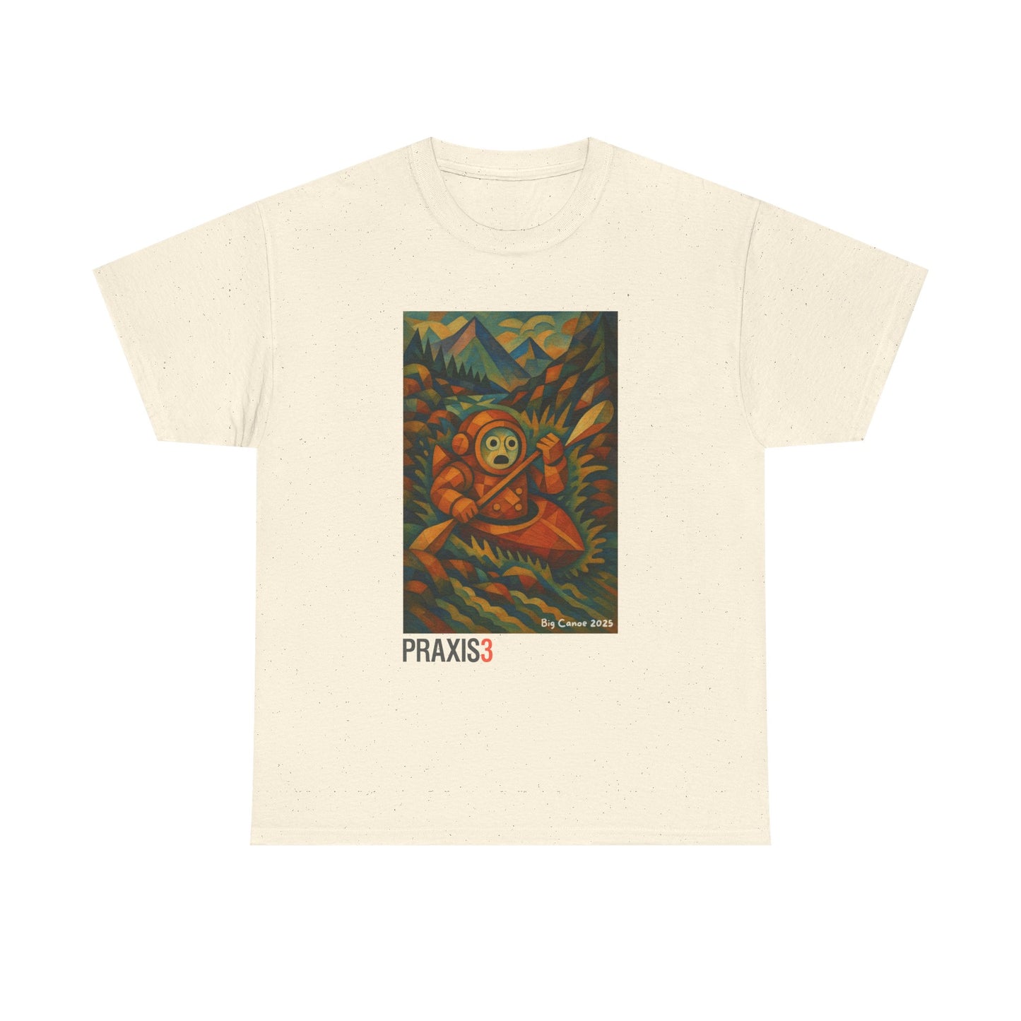 P3 Big Canoe 2025 - Praxi goes kayaking - cubist style