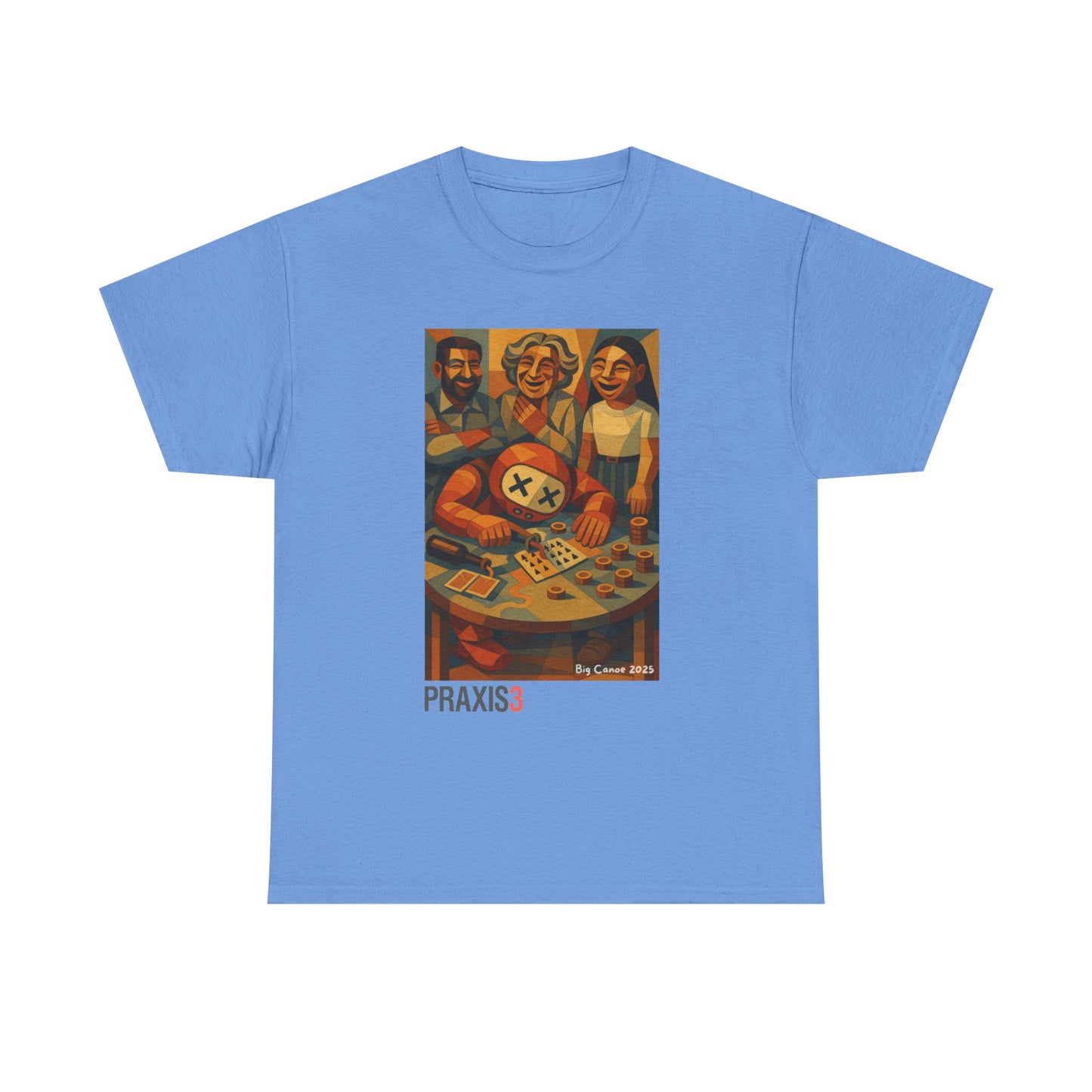 P3 Big Canoe 2025 - Praxi playing poker - cubist style