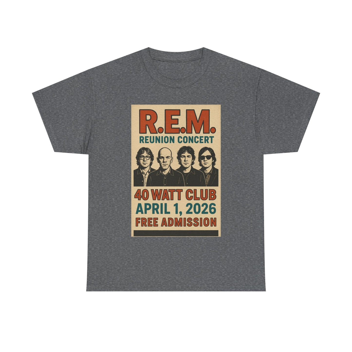 R.E.M. Reunion Concert Shirt v1