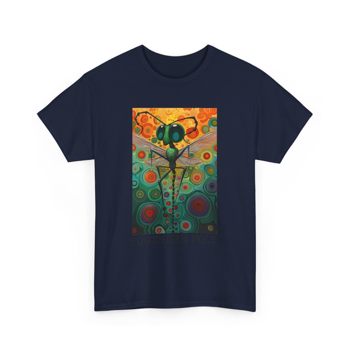 Southern Poly 01F - Unisex Heavy Cotton Tee - Image on the Front