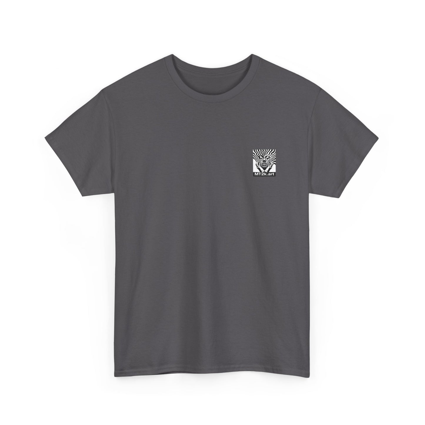 Clemson 02B - Unisex Heavy Cotton Tee - Image on the Back