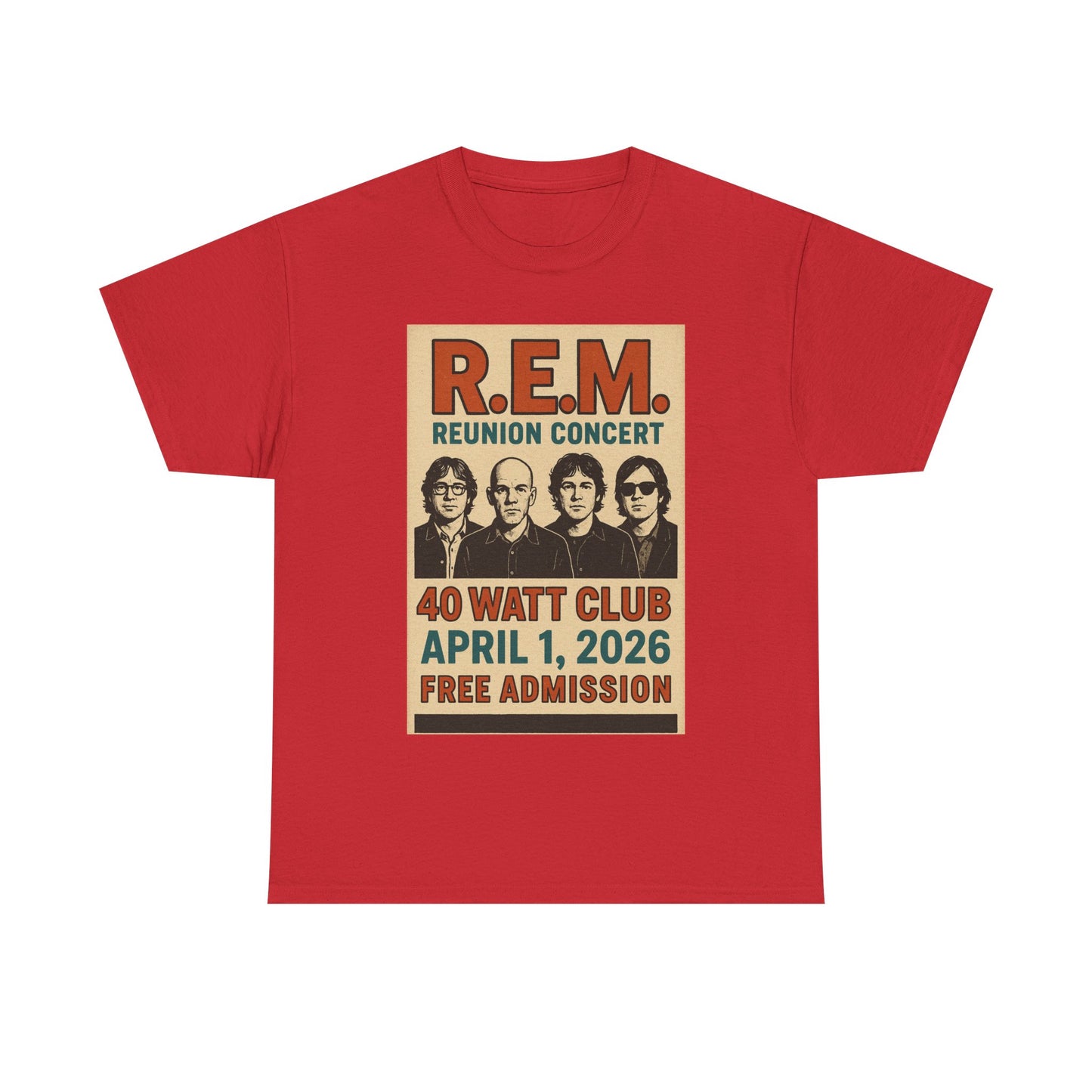 R.E.M. Reunion Concert Shirt v1