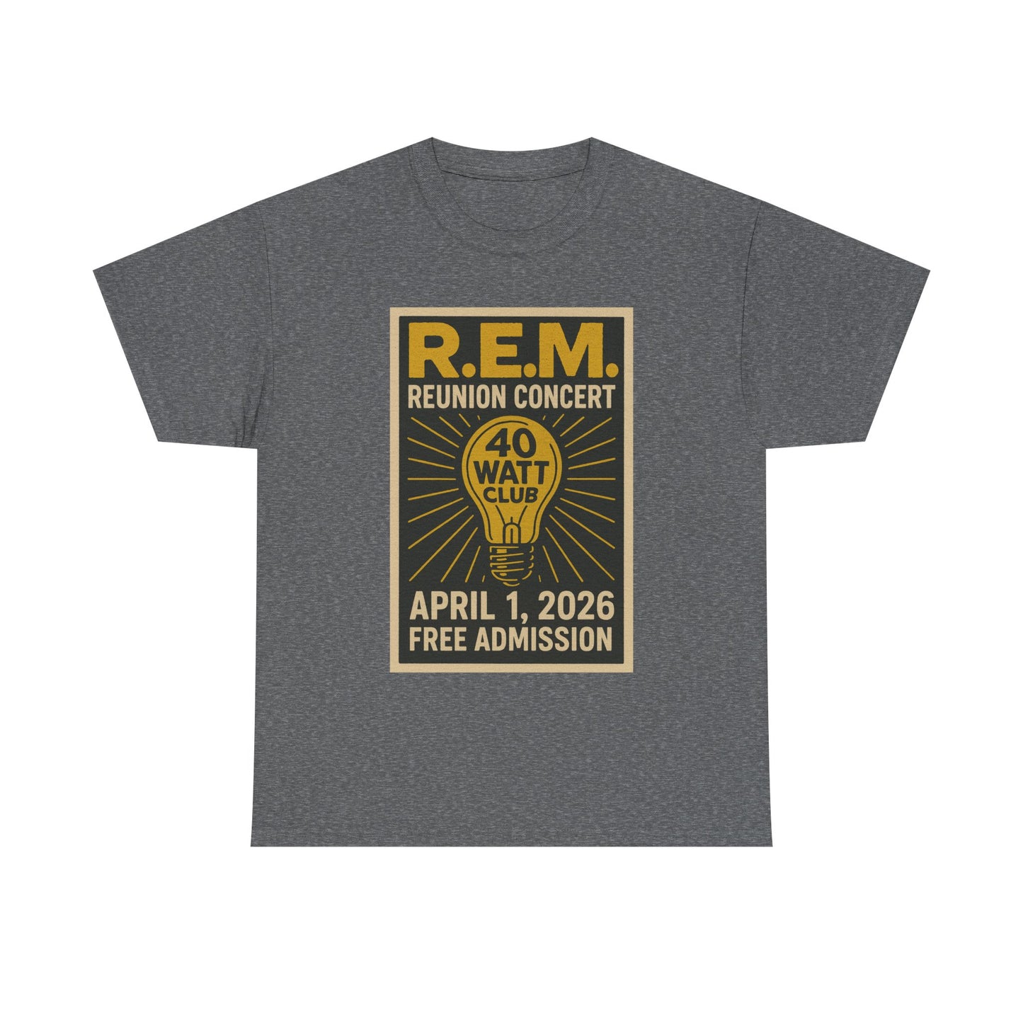 R.E.M. Reunion Concert Shirt v2