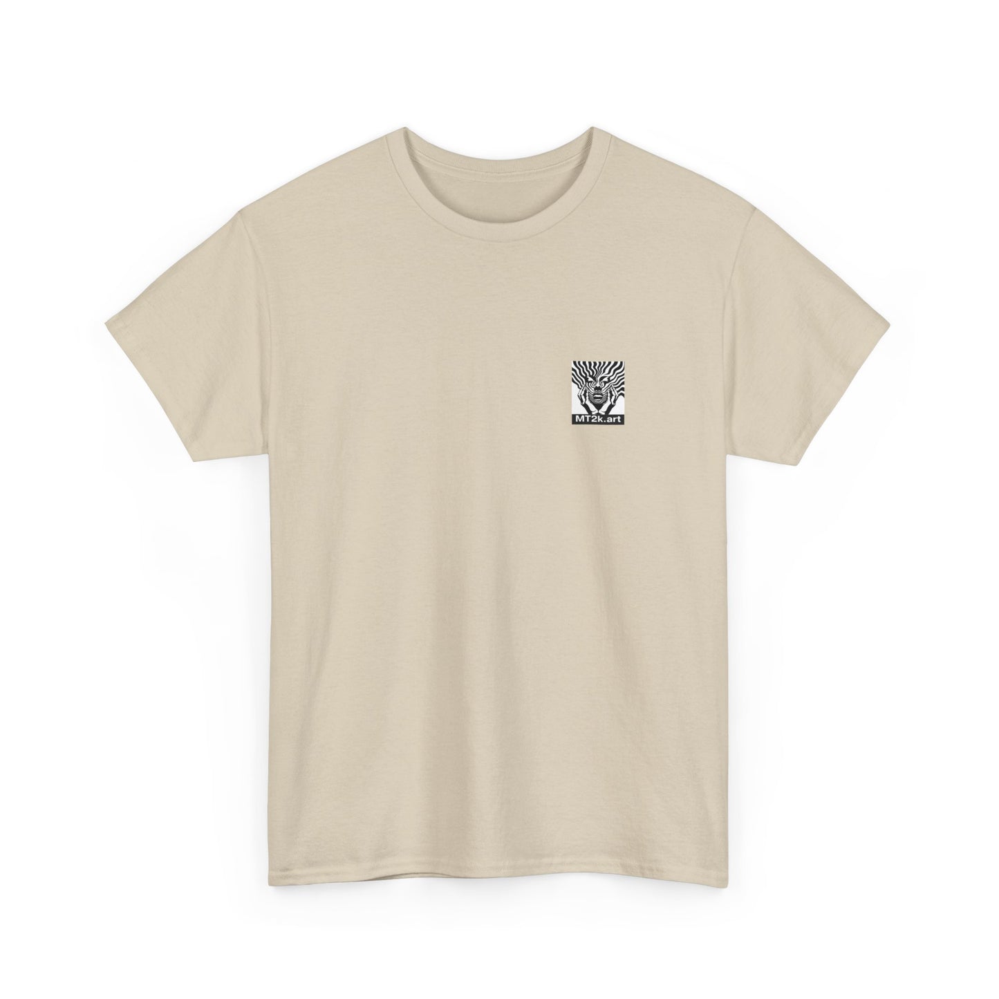 LSU 01B - Unisex Heavy Cotton Tee - Image on the Back