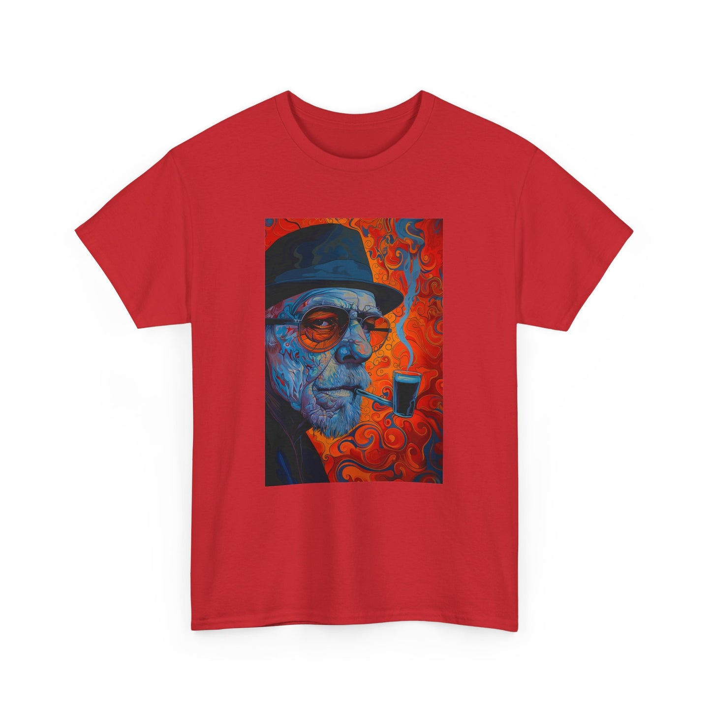 Heisenberg 01F - Unisex Heavy Cotton Tee - Image on the Front