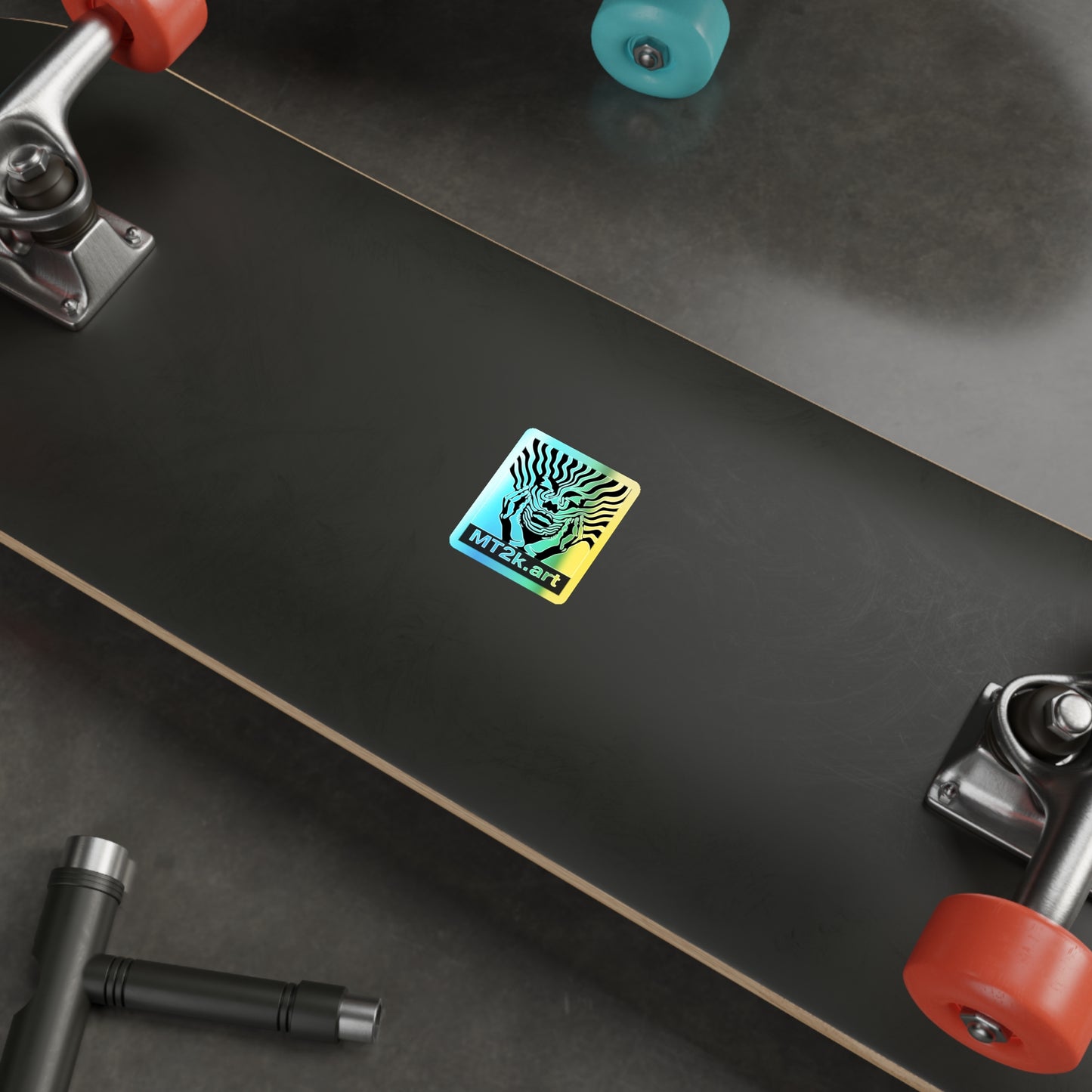 MT2K Art Studio HOLOGRAPHIC Stickers