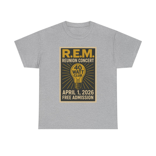 R.E.M. Reunion Concert Shirt v2