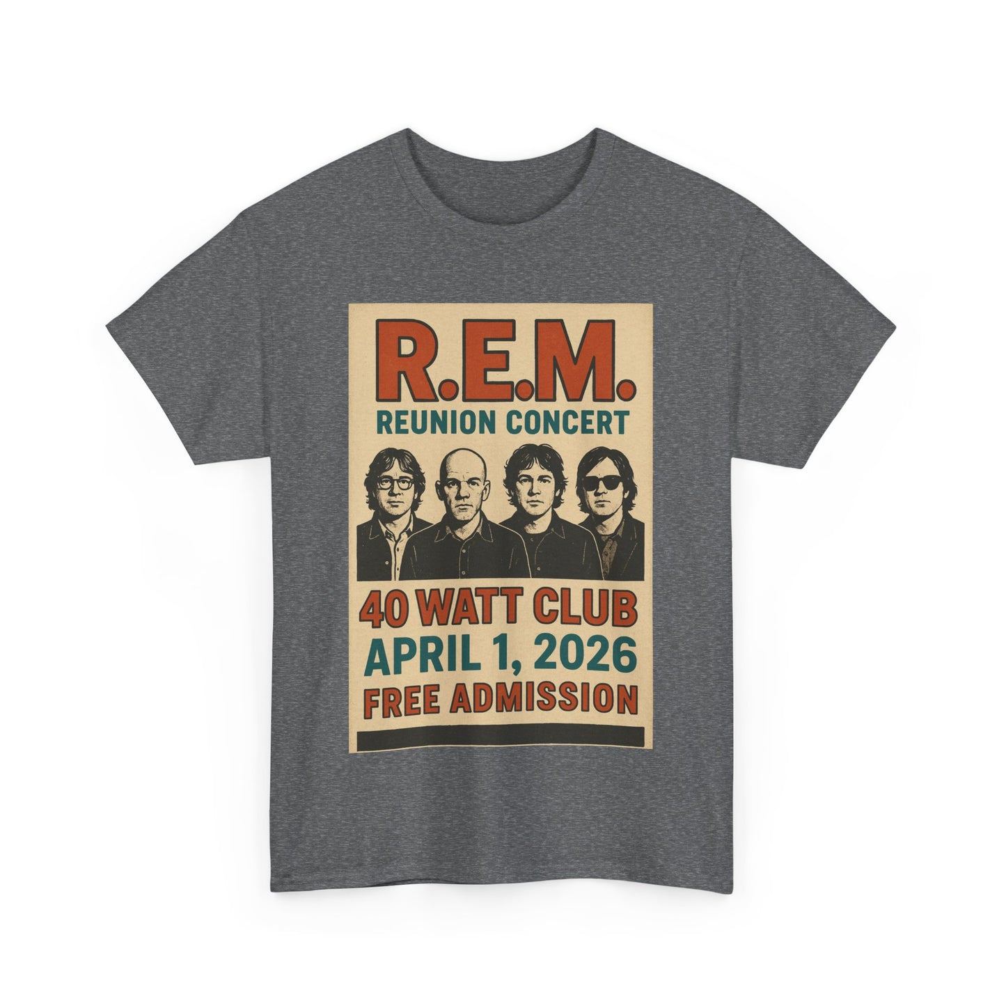 R.E.M. Reunion Concert Shirt v1