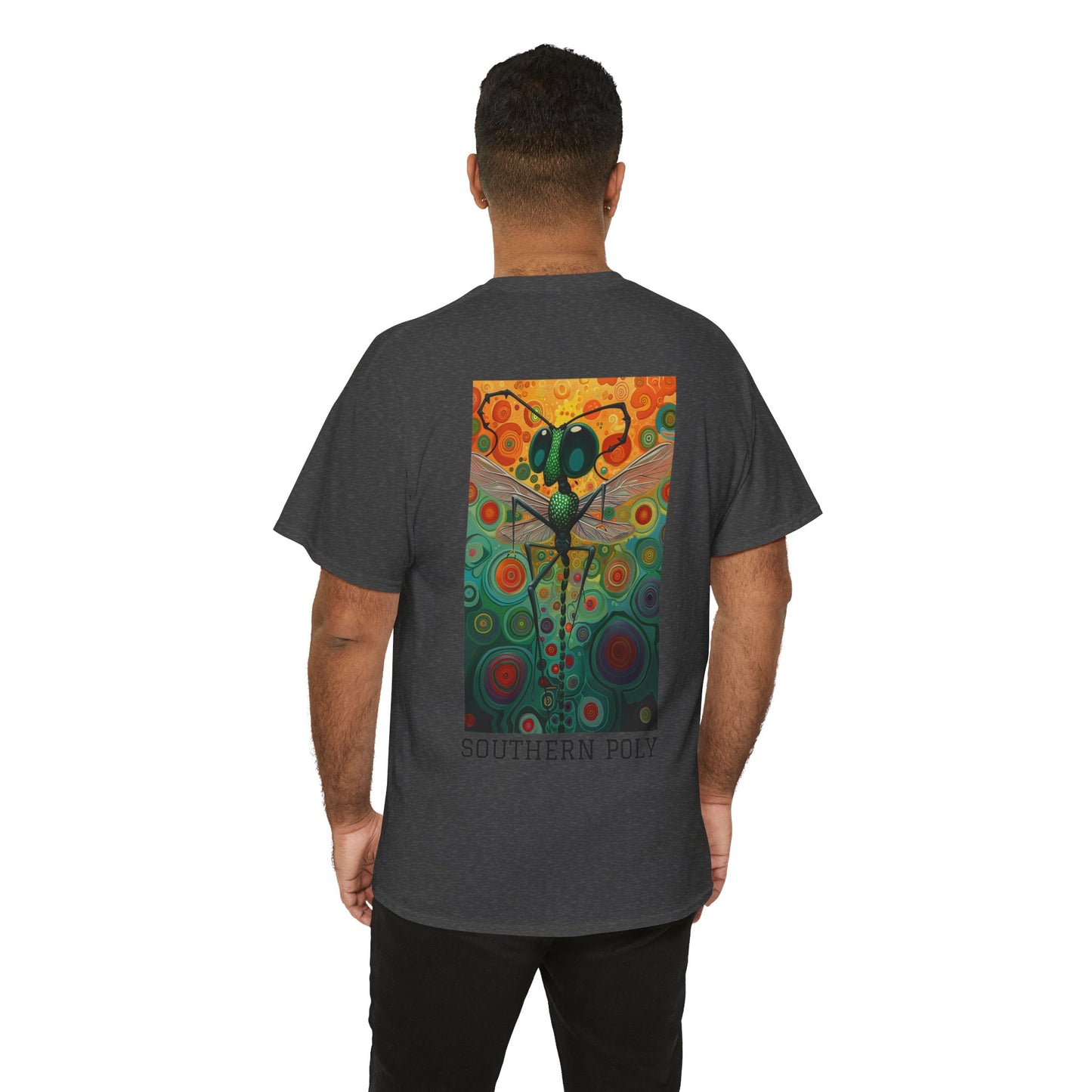 Southern Poly 01B - Unisex Heavy Cotton Tee - Image on the Back