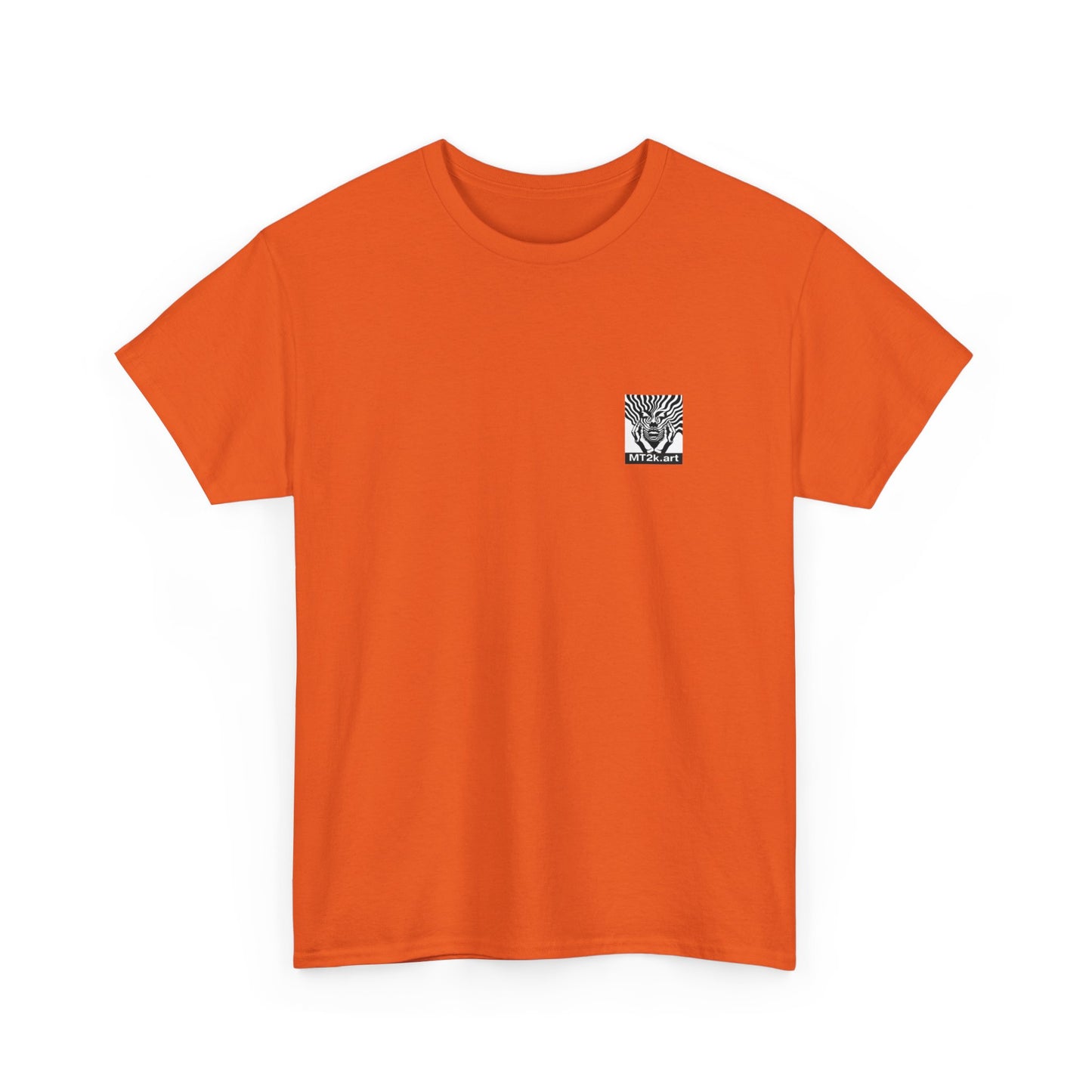 Texas 01B - Unisex Heavy Cotton Tee - Image on the Back