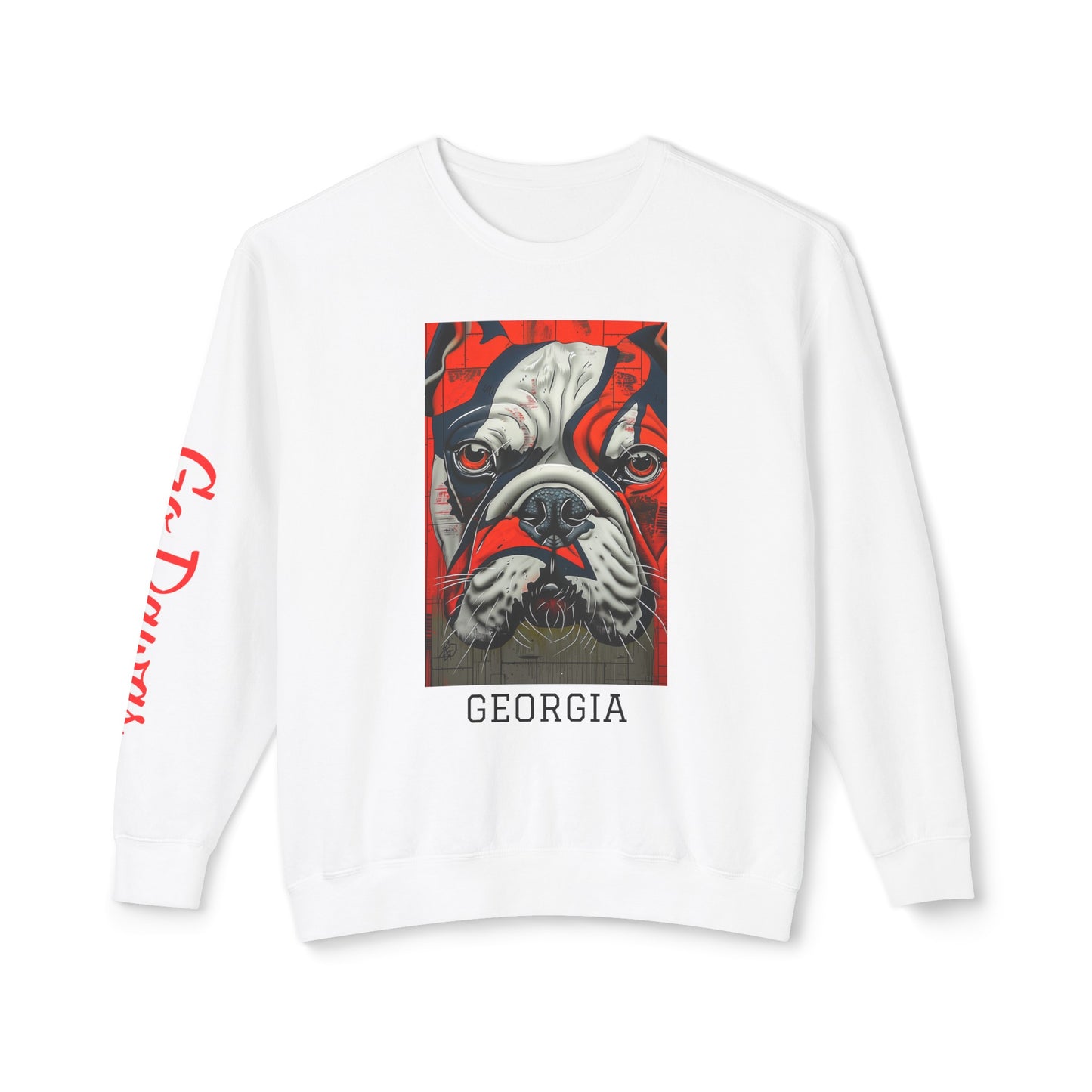 Georgia 01 Sweatshirt - Unisex Lightweight Crewneck
