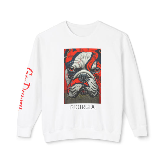 Georgia 01 Sweatshirt - Unisex Lightweight Crewneck