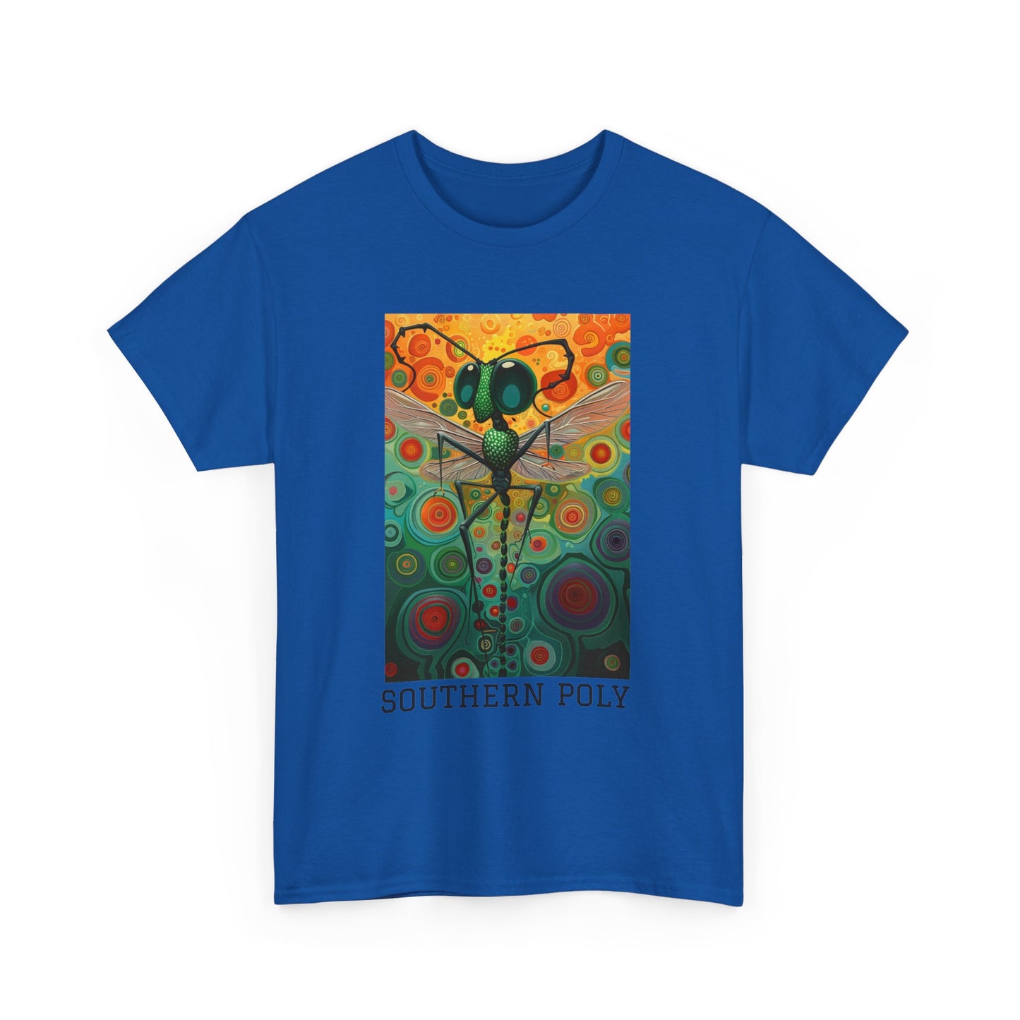 Southern Poly 01F - Unisex Heavy Cotton Tee - Image on the Front