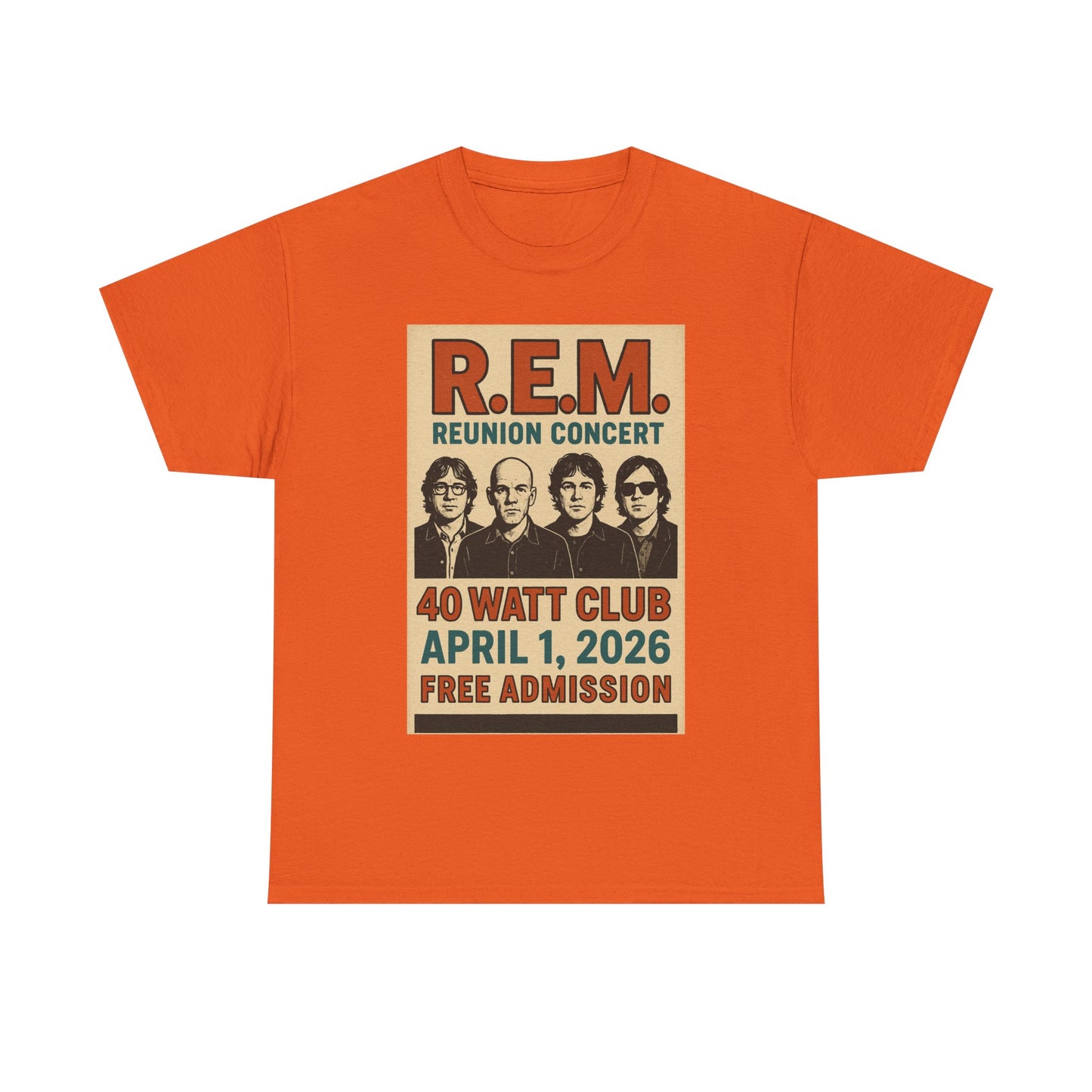R.E.M. Reunion Concert Shirt v1