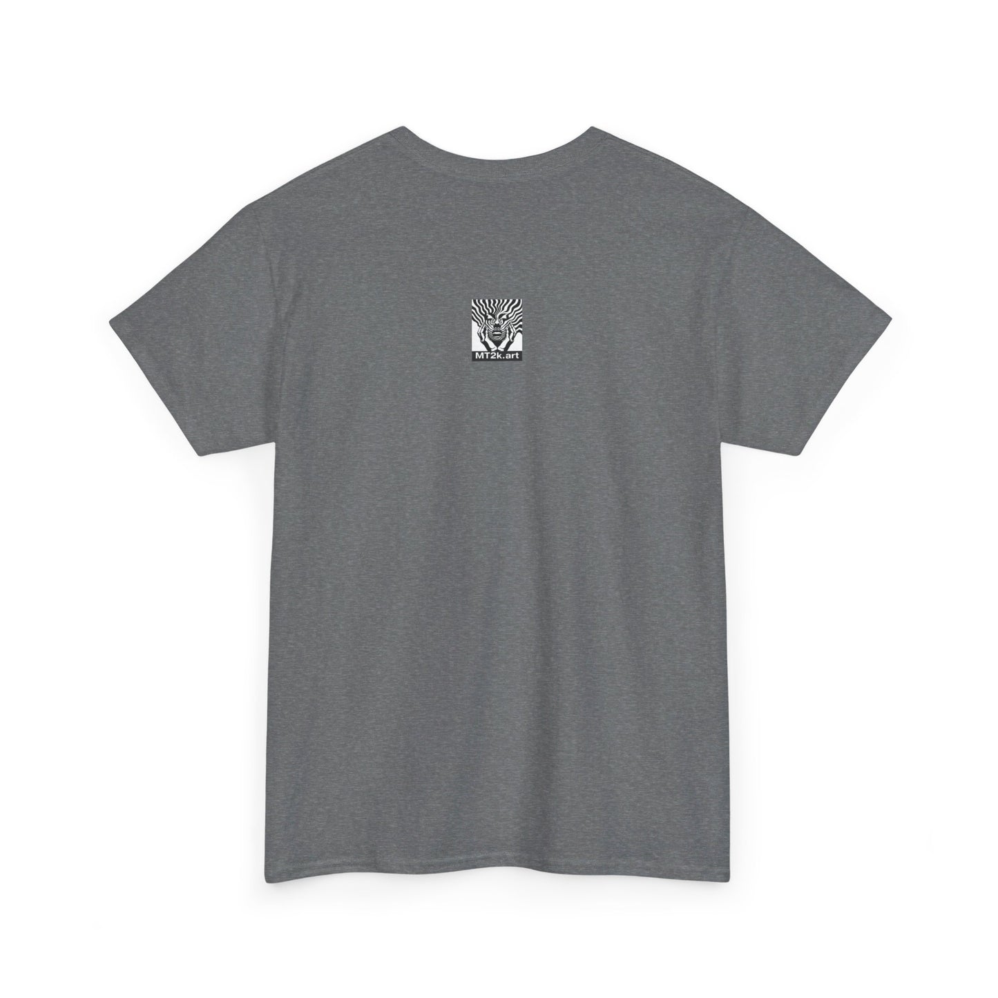 Marymount 01F - Unisex Heavy Cotton Tee - Image on the Front