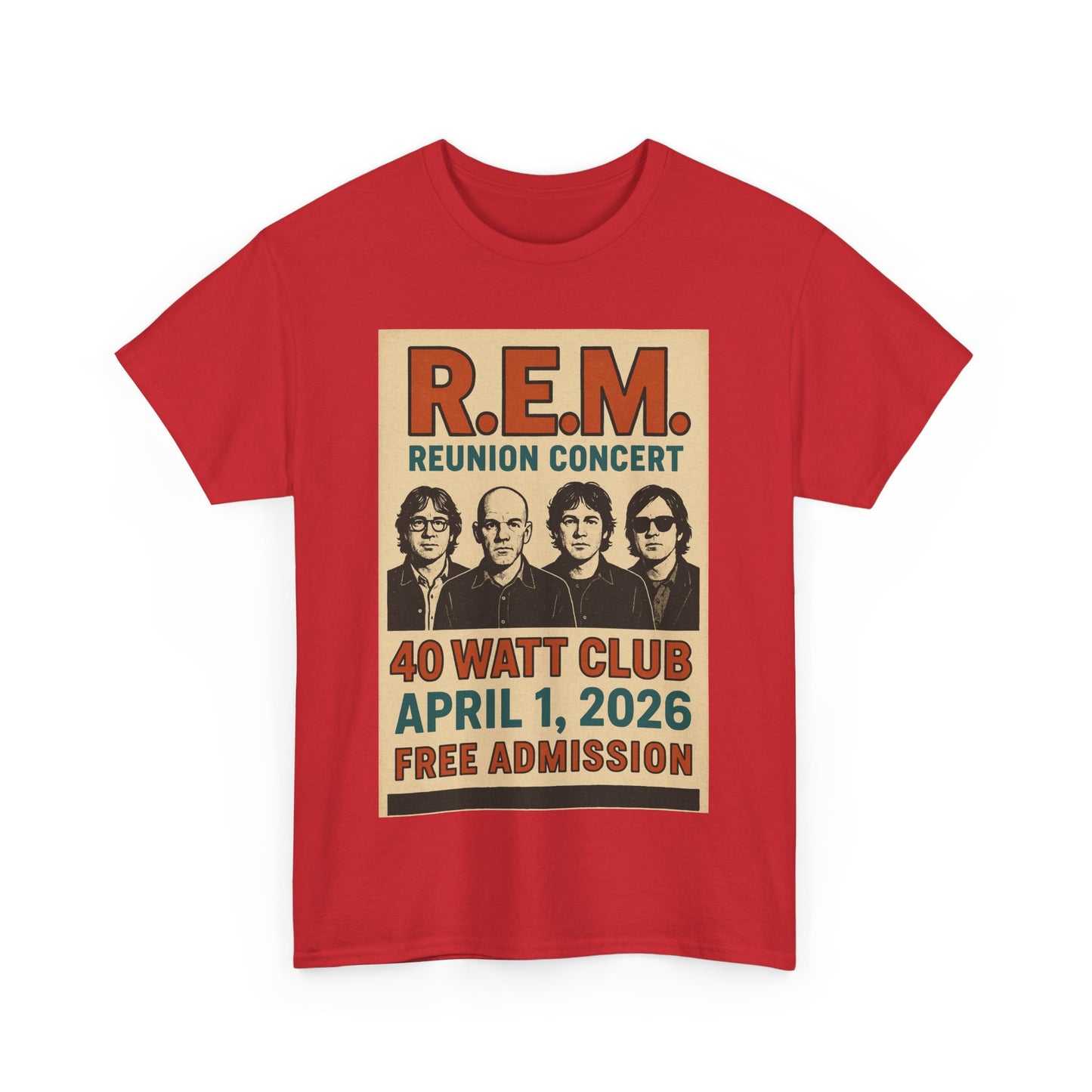 R.E.M. Reunion Concert Shirt v1