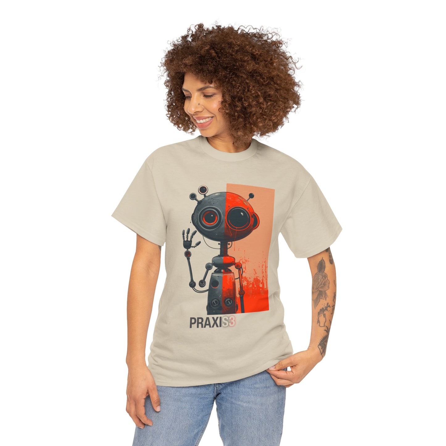 PRAXI 01 - Unisex Heavy Cotton Tee